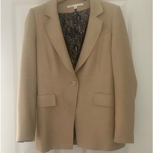 Veronica Beard Lyda light tan blazer